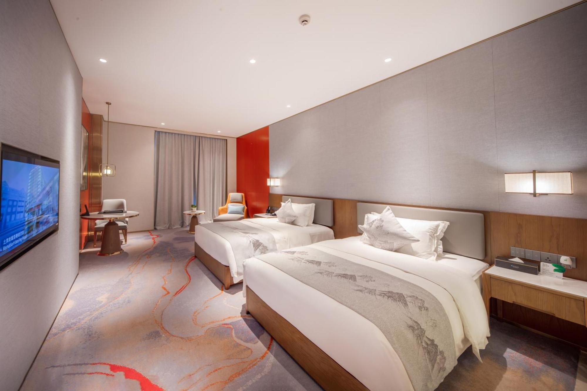 ホテル Wyndham Shiyan Downtown エクステリア 写真