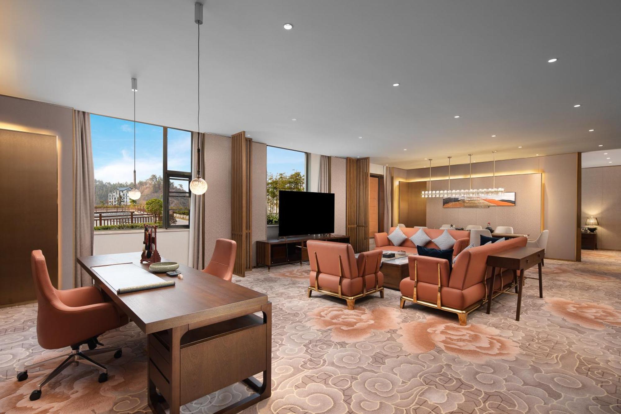 ホテル Wyndham Shiyan Downtown エクステリア 写真